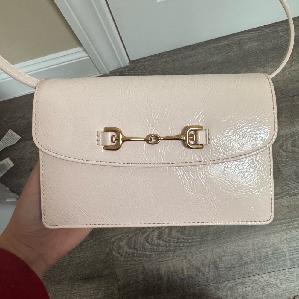 Sam Edelman Blush Loraine Mini Box Crossbody